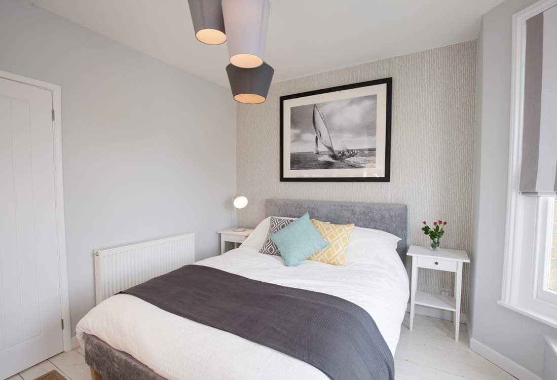 There are two charming double bedrooms