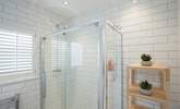 The shower-room with a large and spacious shower cubicle. - Thumbnail Image