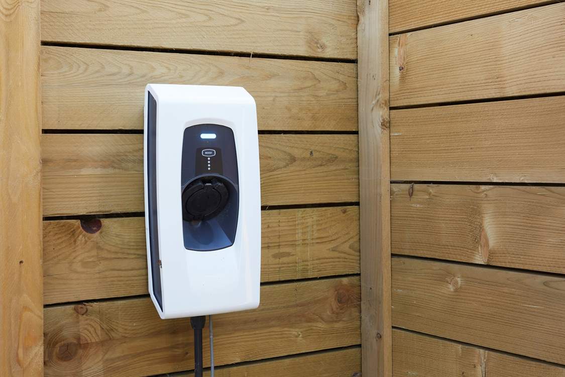 A handy charging point for electric vehicles.