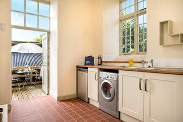 The utility-room on the ground floor.