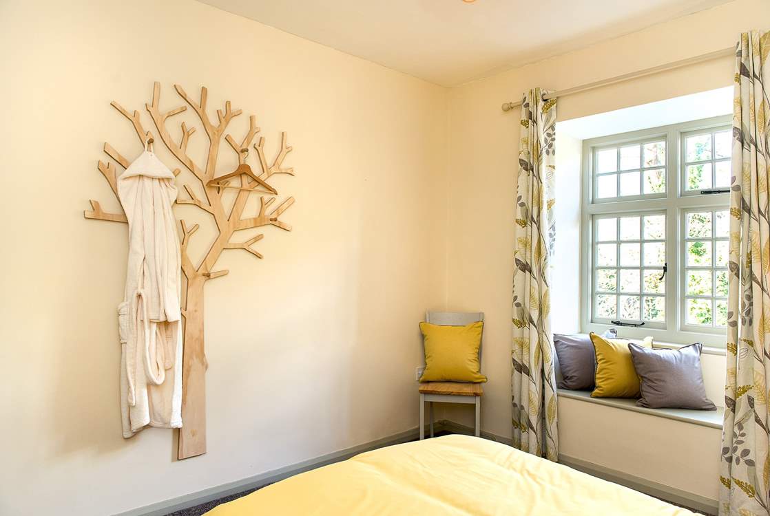 You will find a few 'yew trees' in the cottage! Beautifully crafted and also very useful!