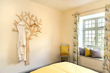 You will find a few 'yew trees' in the cottage! Beautifully crafted and also very useful!