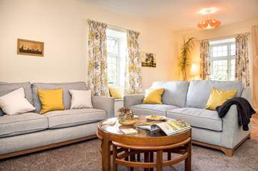 Relax and unwind on the comfy sofas.