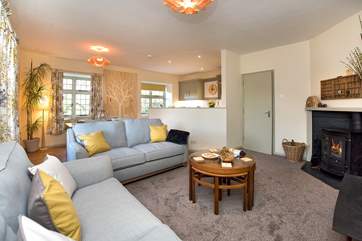 The cottage is beautifully decorated throughout.