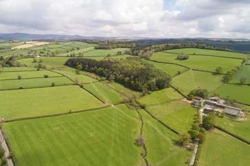 Dartmoor stretches out in the distance - a must visit from here.