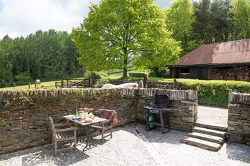 A wonderful place to dine al fresco in the sunshine with a glass or two of your favourite tipple.