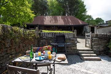 Enjoy breakfast in the sunshine to set you up for the day.