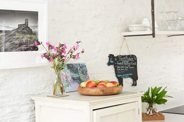 There are lovely touches throughout.