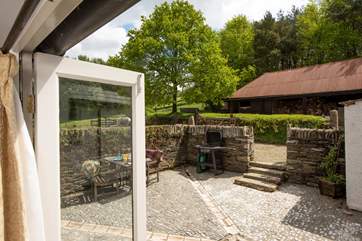 Throw open the patio doors and let the outside in.