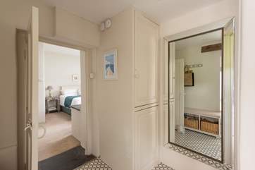 Looking through into the delightful bedroom.