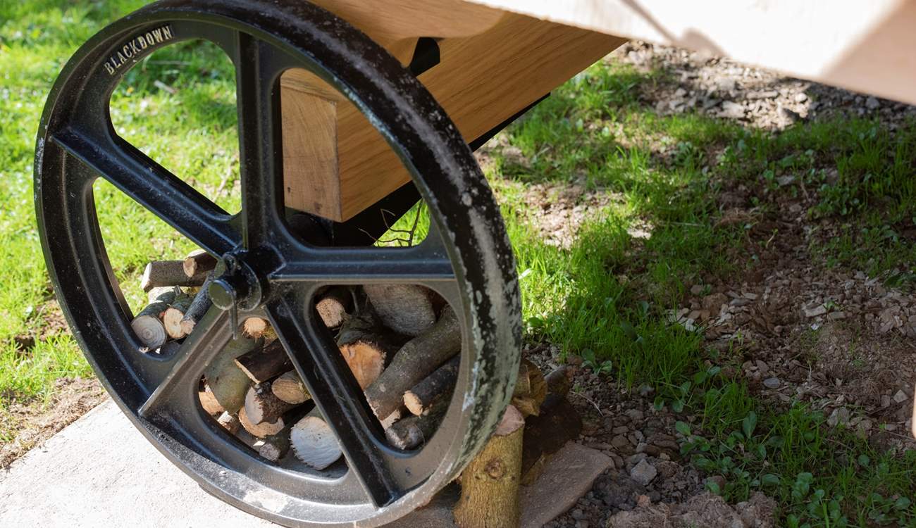 This hut on wheels is one you will never forget.