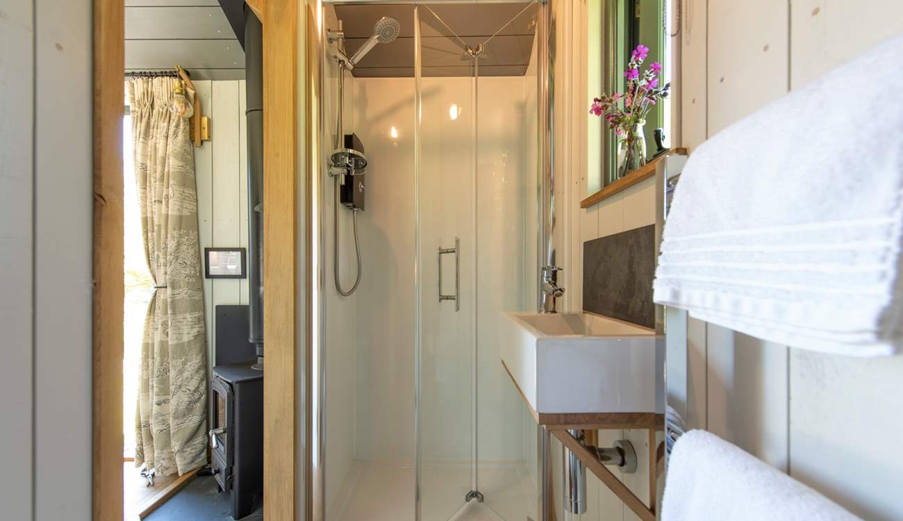 Complete with proper flushing WC.