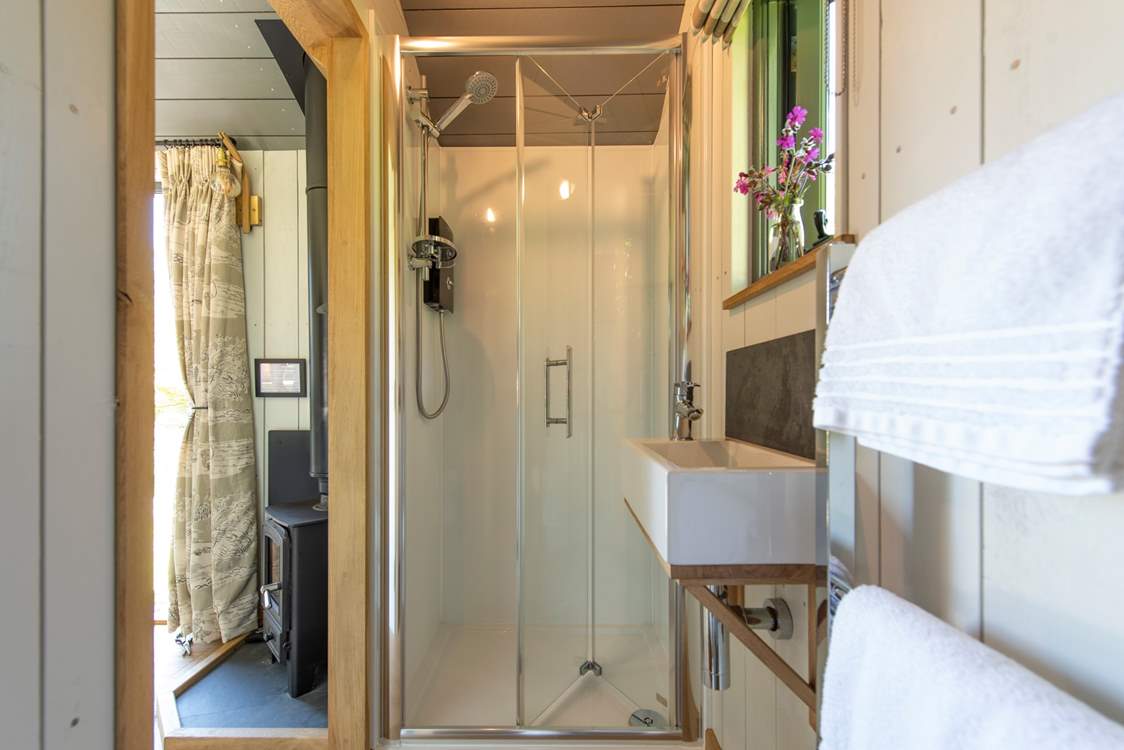 Complete with proper flushing WC.