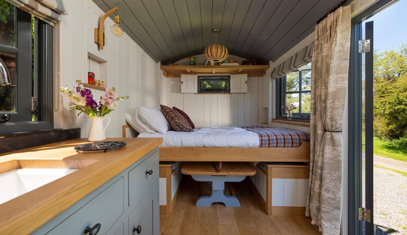 The ideal base to return to after a day exploring the north Devon coast.