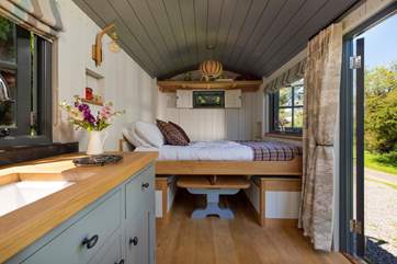 The ideal base to return to after a day exploring the north Devon coast.