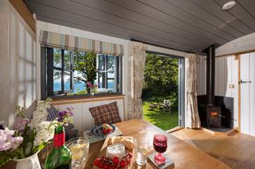 Copperas is complete with all you could need for a luxury glamping holiday.