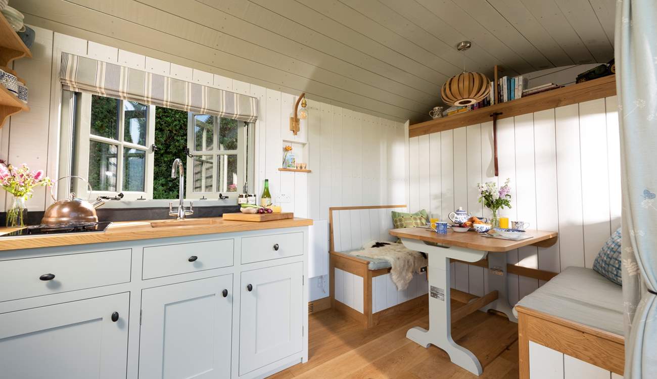 Enjoy a leisurely breakfast before heading out to explore the dramatic north Devon coast.