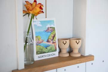 There are lovely little touches throughout.