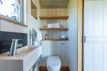 There is even a heated towel rail.