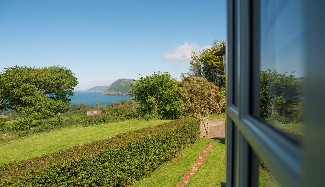 Glorious views for miles.
