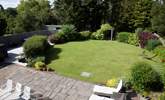 The lawn is a perfect space for children to run around and play. - Thumbnail Image