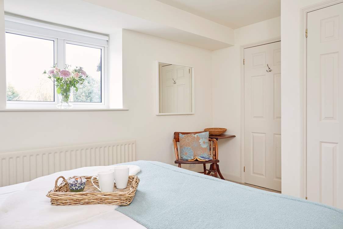 The bedrooms are a comfortable size.