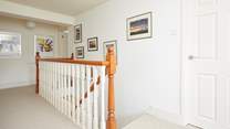 The first floor landing.