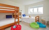 The twin bunk-room is ideal for children, and also has access to the shared bathroom. - Thumbnail Image