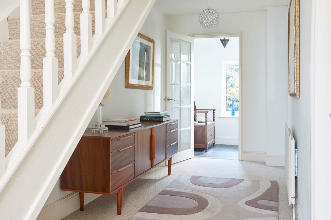 The welcoming hallway.