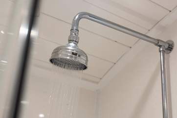 Complete with a hot shower.