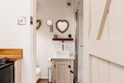 Head through to the gorgeous shower-room.