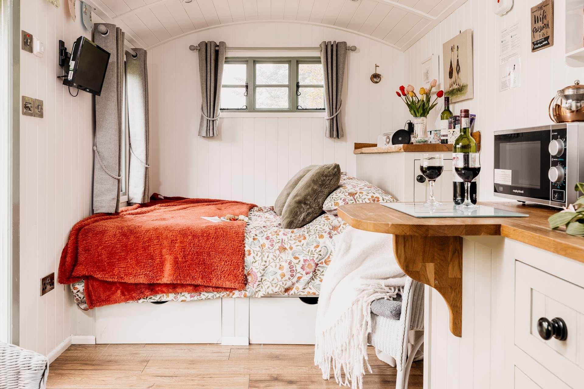 Warm and welcoming, you will feel utterly content here.