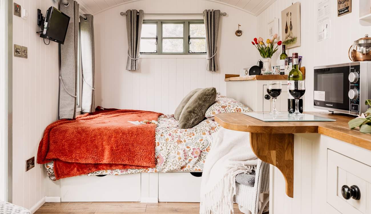 Warm and welcoming, you will feel utterly content here.