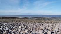 Klive beach is just 20 minutes away, it's an Area of Outstanding Natural Beauty famous for fossils.