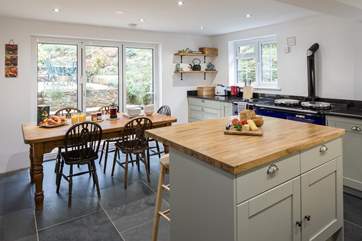 A wonderfully designed and fully equipped kitchen. Perfect for whipping up a feast.