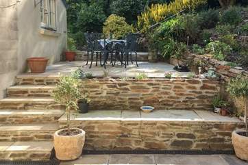 The patio is a delightful sun-trap to while away the hours in perfect peace and tranquility.
