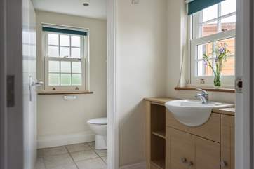 The ground floor shower-room.