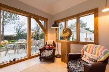 Relax here with a good book.