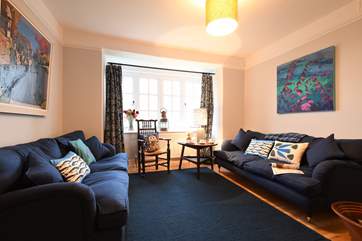 The comfy second sitting-room.