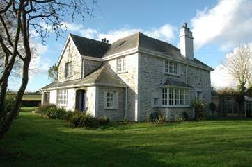 Looking back from the garden to the east elevation.