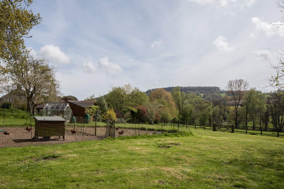 Children will love to see the chickens - you might even be treated to some fresh eggs!