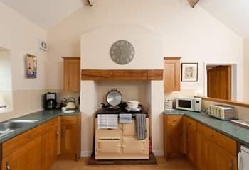 There is an Aga for you to enjoy too!