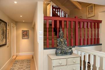 This house is full of charm and character - even the stairs, hallways and landings are a delight.