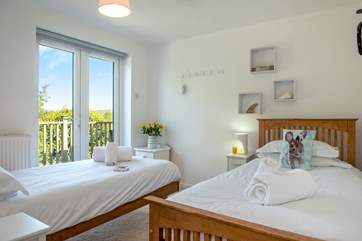 Wisteria Cottage also has a twin bedroom.