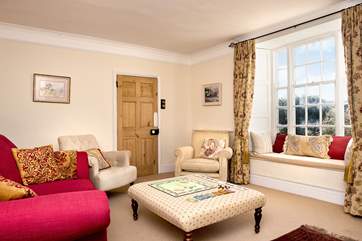 The stylish sitting-room.