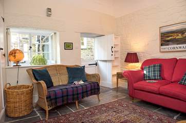 The snug provides an alternative seating-area.