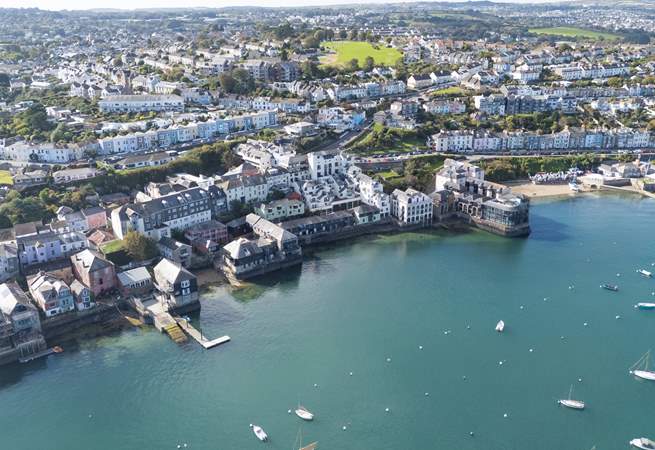 Whizzziwig is found in the Packet Quay development in Falmouth. 