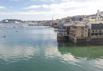 Whizziwig is found spanning the ground floor of the granite building - right on the water. 