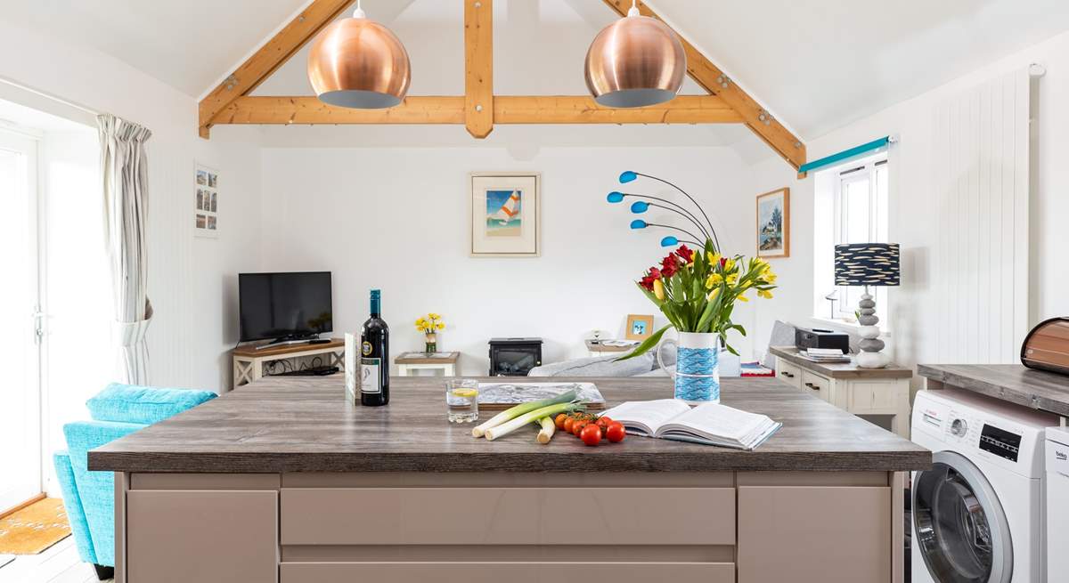 Beautifully styled throughout, The Sheep Shed is perfect for a Cornish getaway.