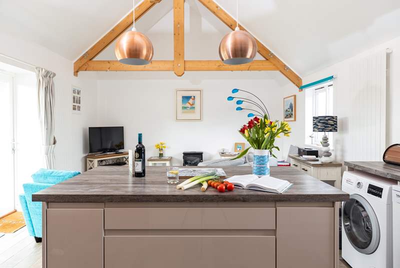 Beautifully styled throughout, The Sheep Shed is perfect for a Cornish getaway.